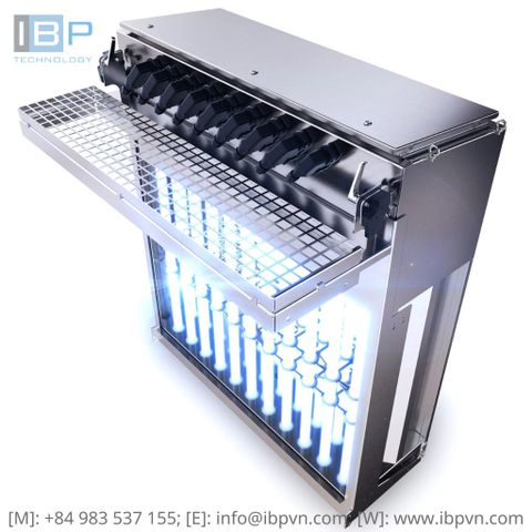 Bộ Đèn UV ULTRAAQUA Mương Hở Thép không Gỉ
