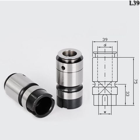 Collet kẹp mũi ta rô model L39 size M10 đến M33