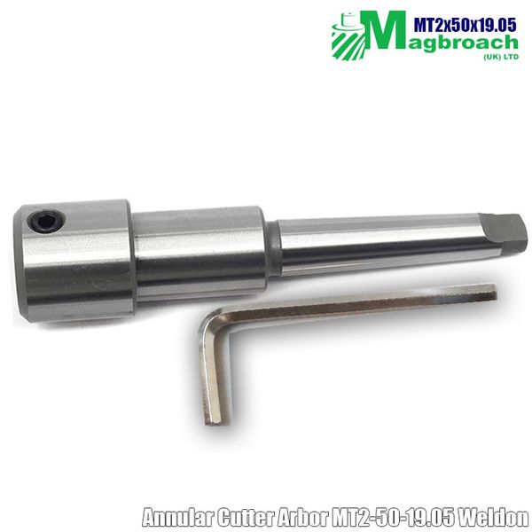 Đầu cặp mũi khoan từ MT2x50x19.05