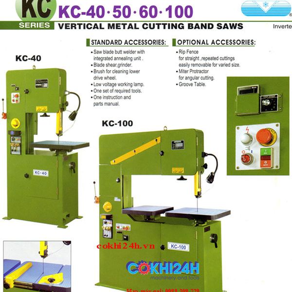 Máy cưa lọng đứng KC-60