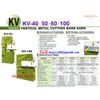 Máy cưa lọng đứng KV-40