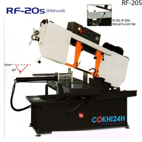 Máy cưa kim loại Rong Fu RF-20S, máy cưa vòng manual 330mm