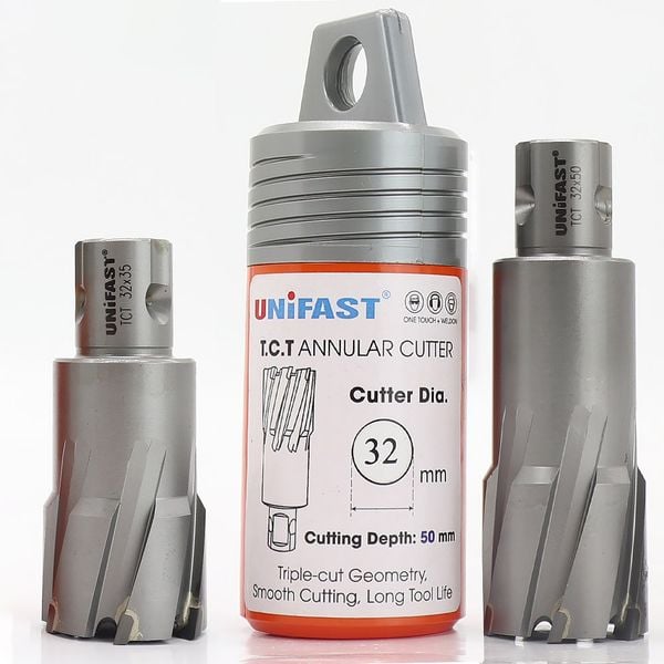 Mũi khoan từ Unifast TCT Ø32mm phi 32