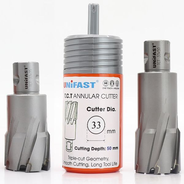 Mũi khoan từ Unifast TCT Ø33mm phi 33