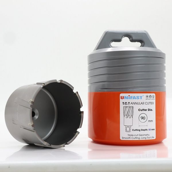 Mũi khoan từ Unifast TCT Ø90mm phi 90