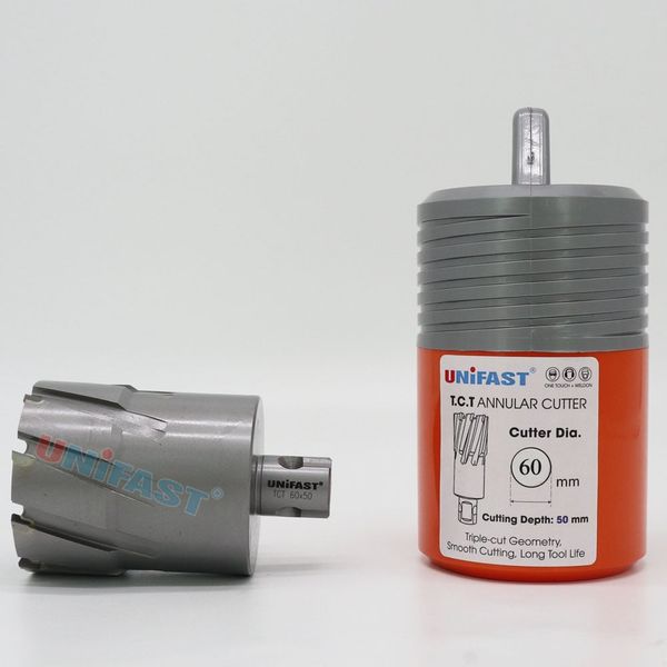 Mũi khoan từ Unifast TCT Ø60mm phi 60