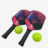  Bộ vợt pickleball Promax P-249 (gồm 2 vợt + 4 bóng + 1 túi) 