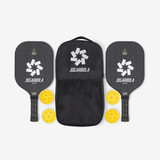  Bộ 2 vợt pickleball model P-602A (kèm 4 bóng và túi đựng) 