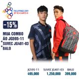  COMBO ÁO PHÔNG JG595-11 + SUVEC + BALO SEA GAMES 30 