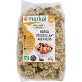  Ngũ cốc giòn trái cây hữu cơ Muesli Croustillant Aux Fruits Markal gói 375g 