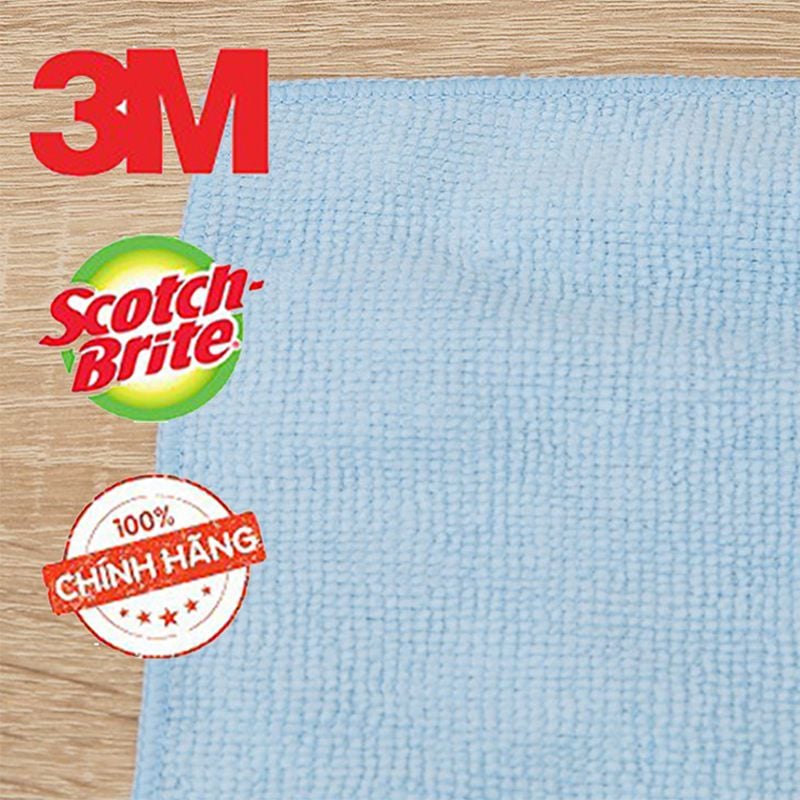  Khăn lau bếp siêu thấm Scotch Brite 3M chính hãng size 30x30cm gói 3 cái 