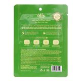  Mặt nạ giấy chứa dầu ôliu và kiwi Ôliv nuôi dưỡng trắng da bộ 3 gói x 20g 