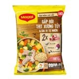  Hạt nêm cao cấp gấp đôi thịt xương tủy và gia vị tự nhiên Maggi bộ 2 gói x 400 g 