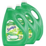  Nước rửa chén Sunlight Extra trà xanh Matcha Nhật Bản thùng 3 can x 3,5 kg 