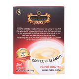  Cà phê sữa TNI King Coffee Coffee & Creamer quy cách 15 gói x 10g hộp 150g 