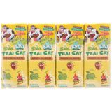  Sữa trái cây LiF Kun trái cây nhiệt đới thùng 48 hộp x 180ml 