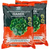  Đất trồng xương rồng sen đá Namix Succulents Potting Mix bộ 2 bao x 5 dm3 