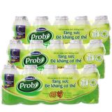  Sữa chua uống men sống Vinamilk Probi hương dưa gang bộ 3 lốc x 4 chai x 65 ml 