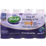  Sữa chua uống men sống Vinamilk Probi hương Việt Quất bộ 3 lốc x 4 chai x 130ml 