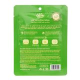  Mặt nạ giấy chứa dầu ôliu và dầu hạt nho Ôliv nuôi dưỡng trắng da bộ 3 gói x 20g 