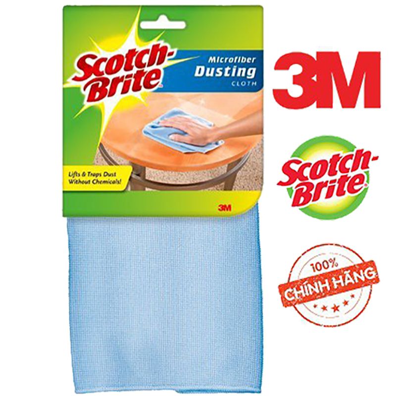  Khăn lau bếp siêu thấm Scotch Brite 3M chính hãng size 30x30cm gói 3 cái 