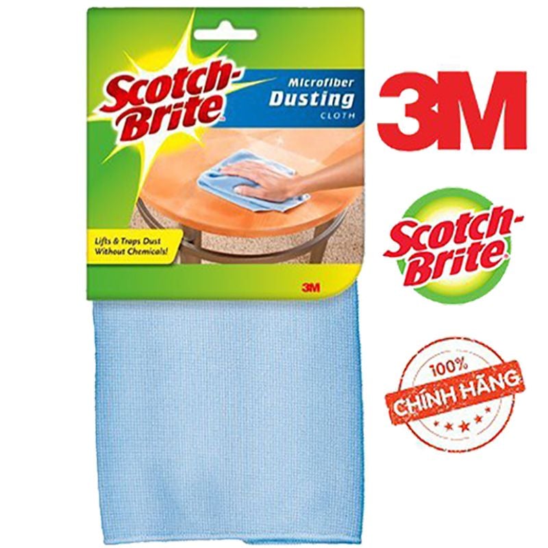  Khăn lau bếp siêu thấm Scotch Brite 3M chính hãng size 30x30cm gói 1 cái 
