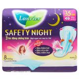  Băng vệ sinh ban đêm Laurier Safety Night siêu an toàn 35cm gói 8 miếng 