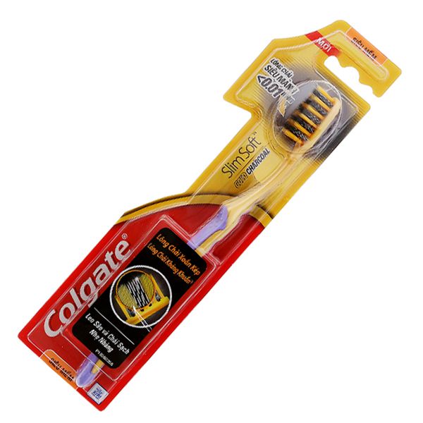  Bàn chải đánh răng Colgate Slim Soft Gold Charcoal 