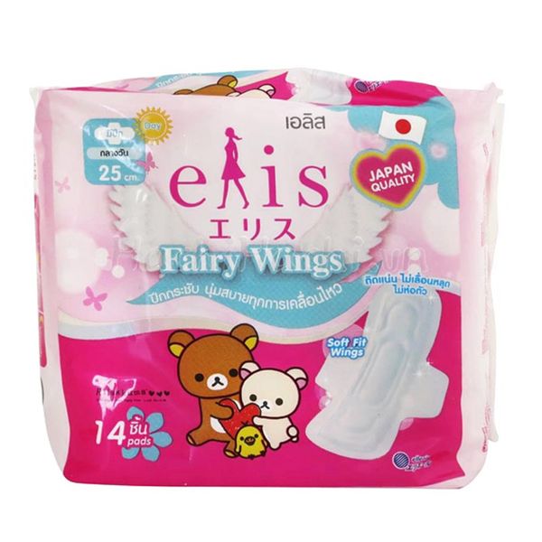  Băng vệ sinh Elis Fairy Wings siêu thấm có cánh 14 miếng 