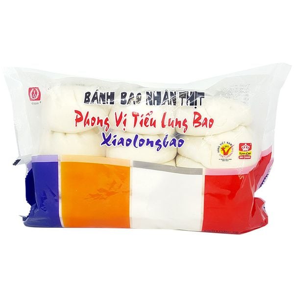  Bánh bao nhân thịt phong vị tiểu lung bao Việt Quân gói 520g 