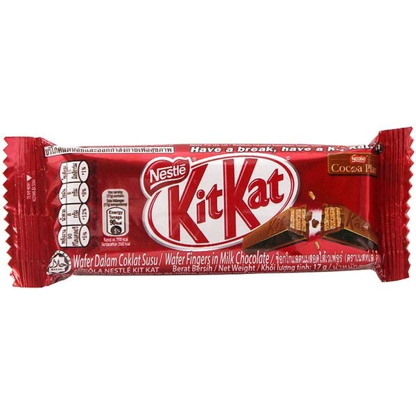  Bánh quy Kitkat Nestle chocola thanh 17g 