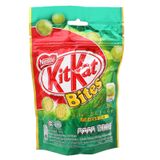  Bánh quy Socola Kitkat Bites trà xanh gói 150g 