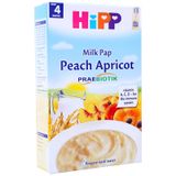  Bột ăn dặm HiPP sữa đào mơ tây cho trẻ trên 4 tháng hộp 250g 