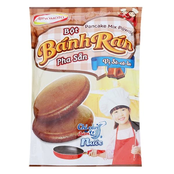  Bột bánh rán pha sẵn Ajinomoto vị socola gói 200 g 