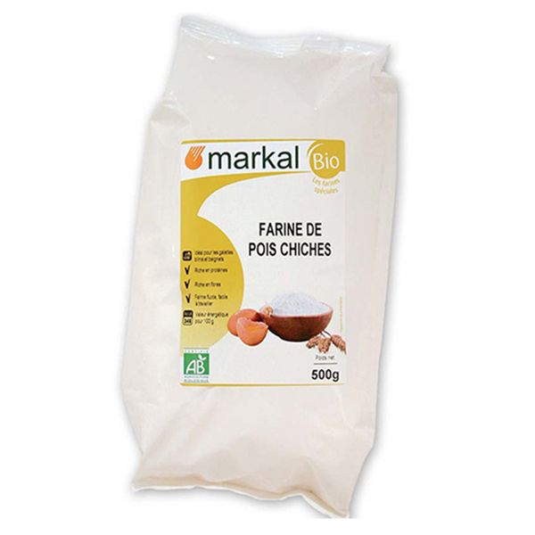  Bột đậu gà hữu cơ Markal gói 500g 