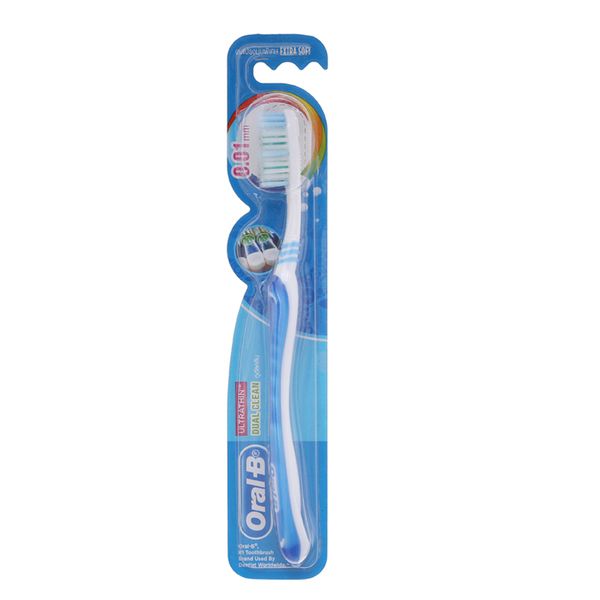  Bàn chải Oral-B Dual Clean lông siêu mềm 