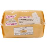  Băng vệ sinh hàng ngày Diana Sensi Compact không cánh gói 20 miếng 