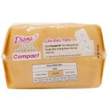  Băng vệ sinh hàng ngày Diana Sensi Compact không cánh bộ 3 gói x 20 miếng 