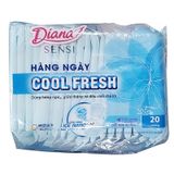  Băng vệ sinh hàng ngày Diana Sensi Cool Fresh gói 20 miếng 
