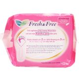  Băng vệ sinh Laurier Fresh and Free siêu thấm không cánh bộ 2 gói x 8 miếng 