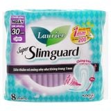  Băng vệ sinh Laurier Super Slimguard siêu mỏng cánh 30cm gói 8 miếng 