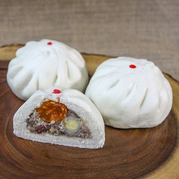  Bánh bao thịt trứng muối xá xíu Thọ Phát cái 190g 