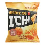  Bánh gạo mật ong Ichi Snack 10 gói x 15g thùng 20 gói x 150g 