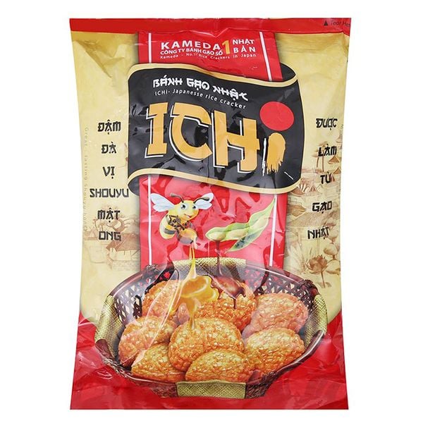  Bánh gạo Nhật vị Shouyu mật ong Ichi gói 100g 