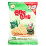  Bánh gạo One One vị tảo biển bạch tuộc nướng bộ 3 gói x 104g 