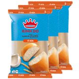  Bánh mì tươi Kinh Đô không nhân bộ 3 gói x 80 g 