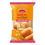  Bánh mì tươi Kinh Đô nhân bơ sữa gói 55 g 
