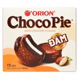  Bánh socola Orion Choco Pie Dark vị ca cao hộp 360g 