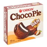  Bánh Orion Choco Pie socola Dark đậm vị ca cao 6 bánh hộp 180g 