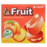  Bánh Orion Chocopie vị đào cắt miếng 12 bánh hộp 360g 